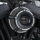 【USA在庫あり】 アレンネス Arlen Ness エアクリーナー インバータ 08年-16年 FLH スロット 黒 1010-1203 HD店