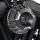 アレンネス Arlen Ness エアクリーナー インバータ 00年-17年 Twin Cam ディープカット 黒 18-929 HD店