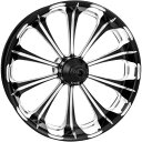 【USA在庫あり】 パフォーマンスマシン フロントホイール 21x3.5 レベル プラチナ 14年以降 FLH ABS無し/デュアルディスク 0201-1917...