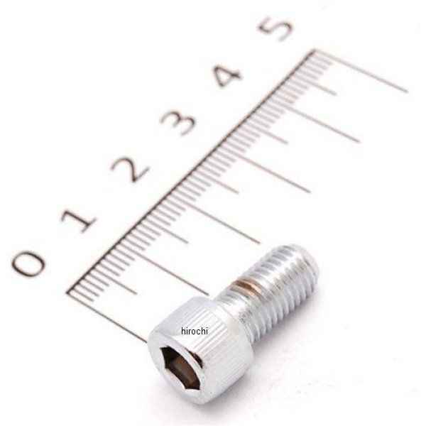 【即納】 DRAG 六角穴付きボルト クローム 5/16-24 X 首下 5/8インチ(1個売り) DS-190568-ea HD店