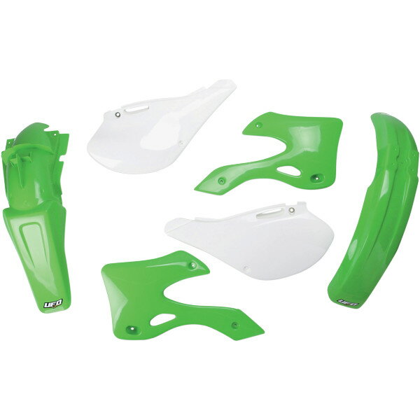【USA在庫あり】 ユーフォープラスト UFO PLAST 外装キット 00年-02年 KX250、KX125 OEM 1403-0243 HD店