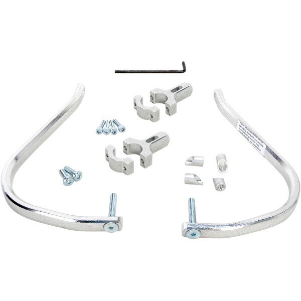 【USA在庫あり】 ムースレーシング MOOSE RACING ハンドガード アルミ 29mmバー 標準 シルバー 0635-1026 HD店