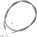 【USA在庫あり】 バーネット Barnett スロットルケーブル 31.5インチ ステンレス 07年以降 XL 56884-07 0650-0849 HD店