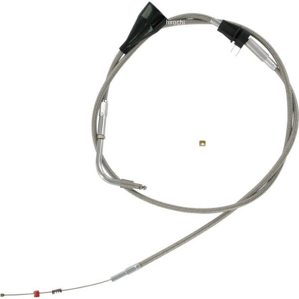 【USA在庫あり】 バーネット Barnett アイドルケーブル 44インチ ステンレス 02年-07年 FLHR、02年 FLH..