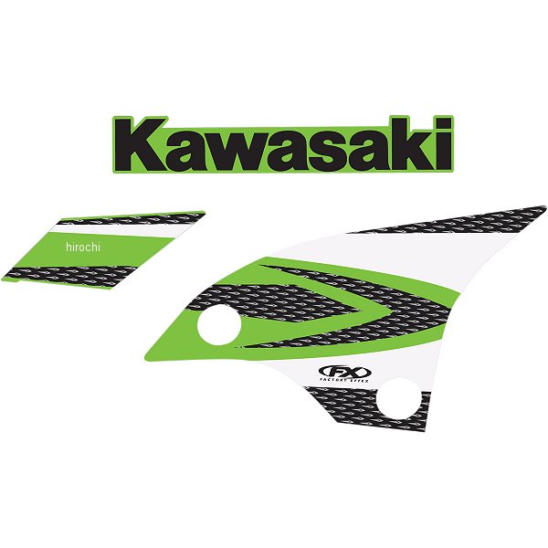 【USA在庫あり】 ファクトリーFX FACTORY EFFEX デカール シュラウド 06年-08年 KX250F 4302-1621 HD店