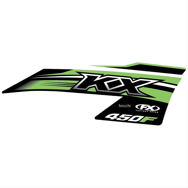 【USA在庫あり】 ファクトリーFX FACTORY EFFEX デカール シュラウド 12年-15年 KX450F 4302-3992 HD店