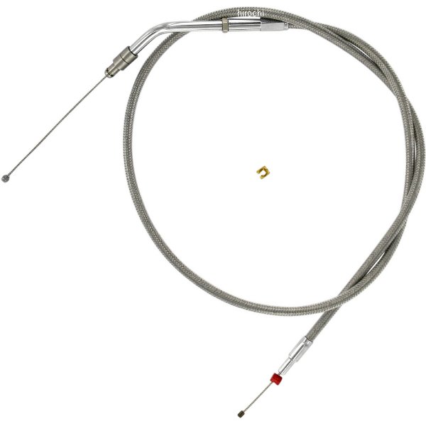 【USA在庫あり】 バーネット Barnett スロットルケーブル 30インチ ステンレス 02年以降 VRSC 56365-01..
