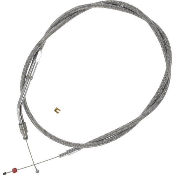  バーネット Barnett スロットルケーブル 45インチ ステンレス 02年-06年 FLHT FLHTC、02年-07年 FLHR DS-223571 HD店