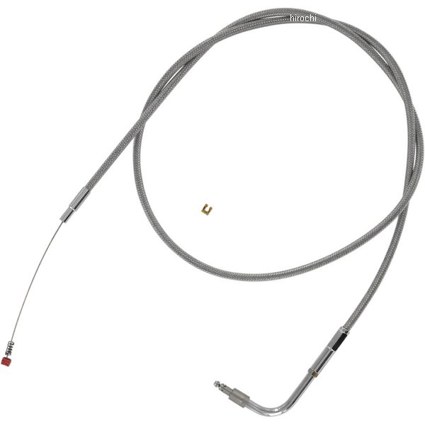 【USA在庫あり】 バーネット Barnett アイドルケーブル 48インチ ステンレス 96年-01年 FLHT FLHR、96..