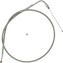 【USA在庫あり】 バーネット Barnett スロットル ケーブル 32インチ ステンレス 90年-95年 FLST、FXD 90年-94年 FXR 56343-90 DS-224013 HD店
