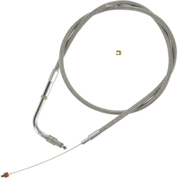 【USA在庫あり】 バーネット Barnett スロットルケーブル 35インチ ステンレス 96年-00年 FLSTC、FXSTS DS-224029 HD店