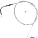 【USA在庫あり】 マグナム MAGNUM スロットルケーブル 455インチ S&Sキャブ用 クローム 96年-06年 BigTwin、XL DS-3375 H...
