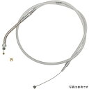 【USA在庫あり】 マグナム MAGNUM スロットルケーブル 41.75インチ S&Sキャブ用 クローム 96年-06年 BigTwin、XL DS-3396...