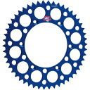 【USA在庫あり】 レンサル RENTHAL リア スプロケット 49T/520 89年以降 KTM、ハスクバーナ アルミ 青 1211-1332 HD店