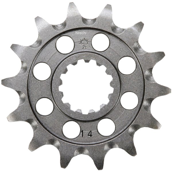 【USA在庫あり】 JT スプロケット JT Sprockets フロント スプロケット 14T/520 軽量 06年以降 KX450F、KLX450R スチール 1212-0511 HD店