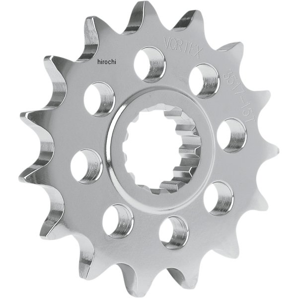 【USA在庫あり】 ボルテックス Vortex フロント スプロケット 13T/520 06年-16年 カワサキ EX650R スチール 1212-0648 HD店