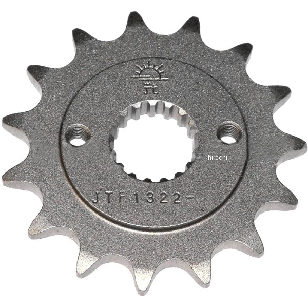 【USA在庫あり】 JT チェーン JT Chains フロント スプロケット 14T/520 96年-04年 XR400R スチール JTF1322-14 HD店