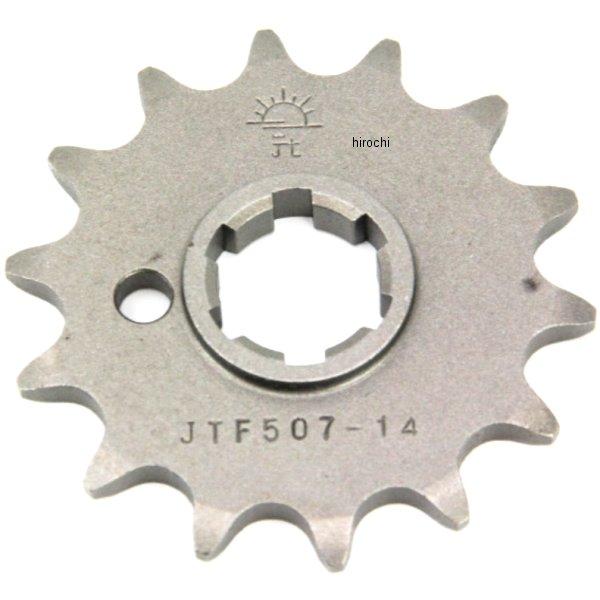 【USA在庫あり】 JT チェーン JT Chains フロント スプロケット 14T/520 ハスクバーナ スチール JTF507-14 HD店