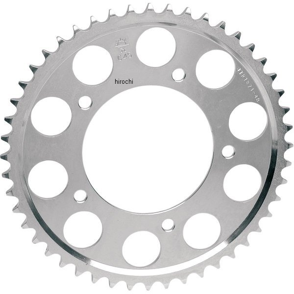 【USA在庫あり】 JT スプロケット JT Sprockets リア スプロケット 44T/520 79年以降 スズキ、カワサキ、BMW スチール JTR808-44 HD店