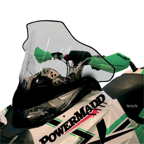 Other - 【USA在庫あり】 パワーマッド PowerMadd ウインドシールド コブラ 17インチ(432mm) Arctic Cat クリア 2318-0124 HD店