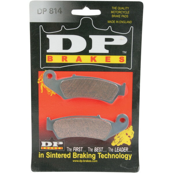 【USA在庫あり】 DPブレーキ DP Brakes ブレーキパッド フロント シンタードメタル 814 86年-13年 ホンダ、ハスクバーナ DP-814 HD店