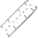 【USA在庫あり】 スタッドボーイ Stud Boy ランナー シェイパー 6インチ(152mm) Arctic Cat (左右ペア) CAT-S2093-60 HD店