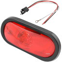 【USA在庫あり】 オプトロニクス Optronics テイルライトキット オーバル 6インチ(152mm) 赤 2010-0356 HD