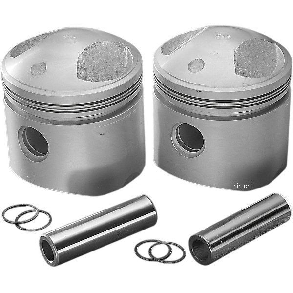 【USA在庫あり】 DRAG ピストンキット 1200cc 低圧縮 49年-80年 7.5:1 (+.040") DS-750714 HD店