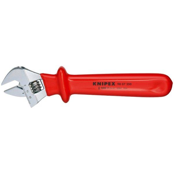 【メーカー在庫あり】 クニペックス KNIPEX 絶縁モンキーレンチ 250mm 9807-250-KP HD店