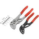 【メーカー在庫あり】 002072S1 クニペックス KNIPEX ミニコブラ + プライヤーレンチセット 002072V01-KP HD