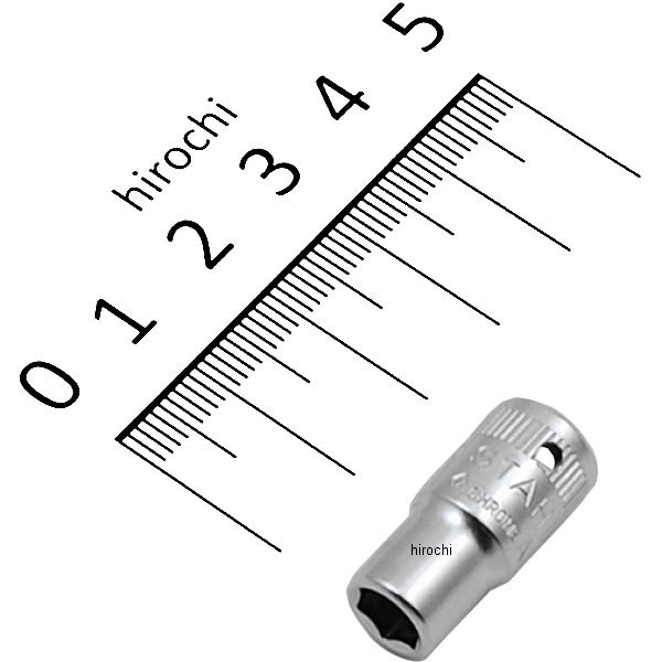 Rakuten - 【メーカー在庫あり】 スタビレー STAHLWILLE 1/4インチsq ソケット (6角) 6mm 40-6-SW HD店