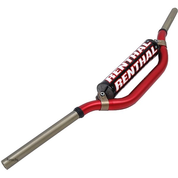 レンサル RENTHAL ハンドルバー ツインウォール RC/OEM 赤997-01-RD-02-185楽天 HD店　