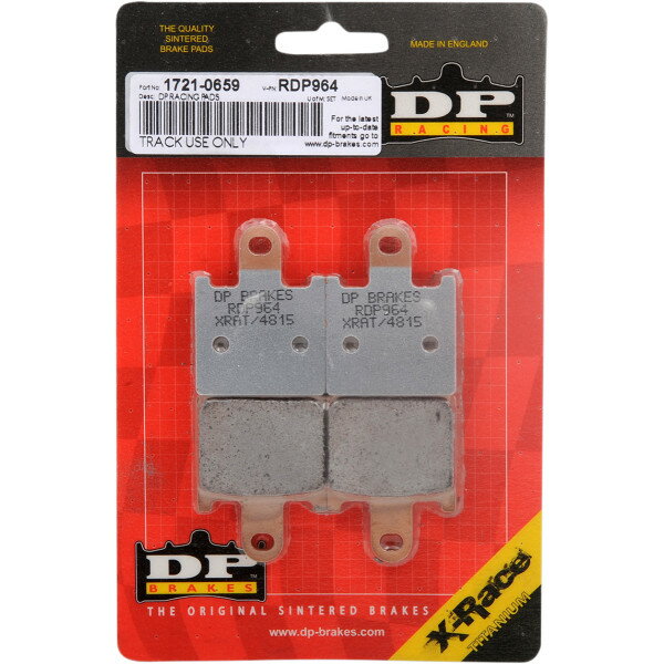 【USA在庫あり】 DPブレーキ DP Brakes ブレーキパッド フロント 06年-07年 ニンジャ ZX-14R (チタン/シンタード) 1721-0659 HD店