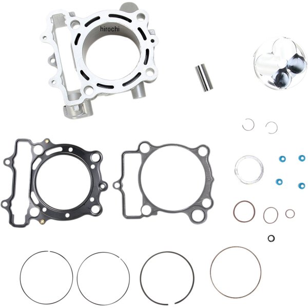 シリンダーワークス Cylinder Works シリンダーキット13年-15年 スズキ RMZ250 ・すぐに取り付け可能なダイレクトボルトオンシリンダは、再メッキや外観を必要としません。・シリンダーキットには、長寿命を保証するために適合したピストンが含まれています。・キットには、ガスケット、シリンダー、ピストン、リング、ピン、クリップが付属しています。・大きなボアシリンダは機械加工を必要としません。（特に指定のない限り）※Vertex製 #23861を使用してください。40004-K02楽天 HD店　