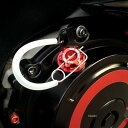 【USA在庫あり】 パワースタンドレーシング オイルフィラー キャップ M27X3.0 89年-14年 YZF-R1、FZ1、FJR1300 赤 0950-04...