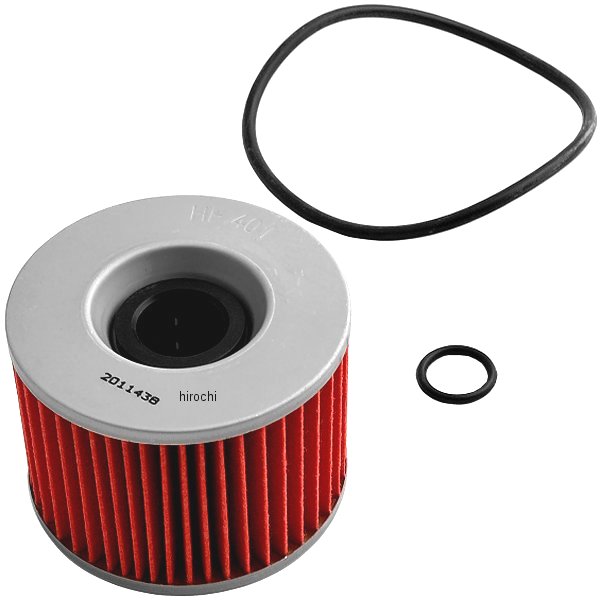 【USA在庫あり】 ハイフローフィルトロ HiFloFiltro オイルフィルター スタンダード 71年-11年 ホンダ、カワサキ、トライアンフ HF401 HD店
