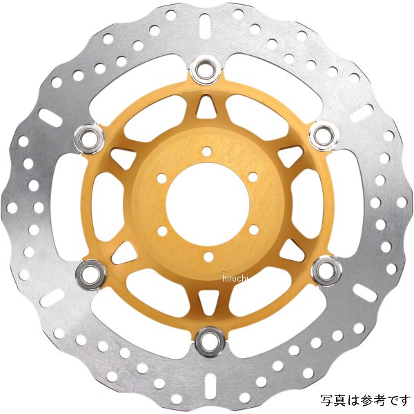 【USA在庫あり】 EBC イービーシー ブレーキローター OEM 直径296mm フロント 01年-08年 VTC1800、CBR600 1710-0462 HD店