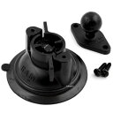 【即納】 ラムマウント RAM Mounts ツイストロック サクションベース 汎用 黒 RAM-B-224-1U HD店