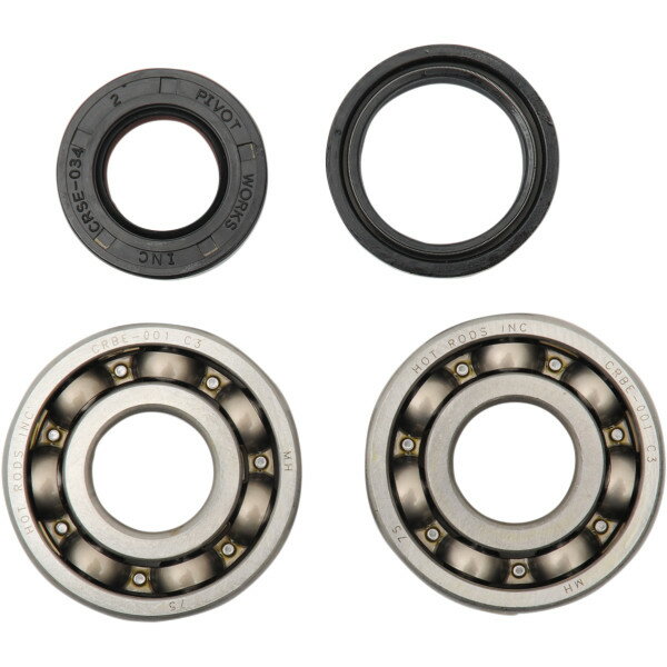 【USA在庫あり】 ホットロッド HOT RODS クランクシャフト ベアリング、シールキット 98年-00年 YZ125 0924-0031 HD店