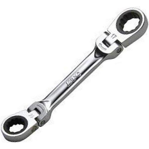 【メーカー在庫あり】 KTC 京都機械工具 ラチェットめがねレンチ(両頭型首振りタイプ) 13mm×15mm MR1A-1315F-KC HD店