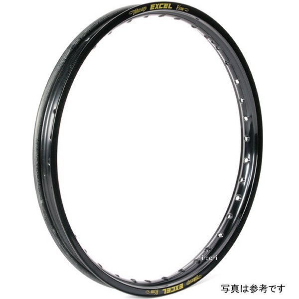 【USA在庫あり】 エキセル EXCEL アルミリム フロント 17X1.40 86年-08年 RM85、RM80 32H 黒 RKEBK404 HD店