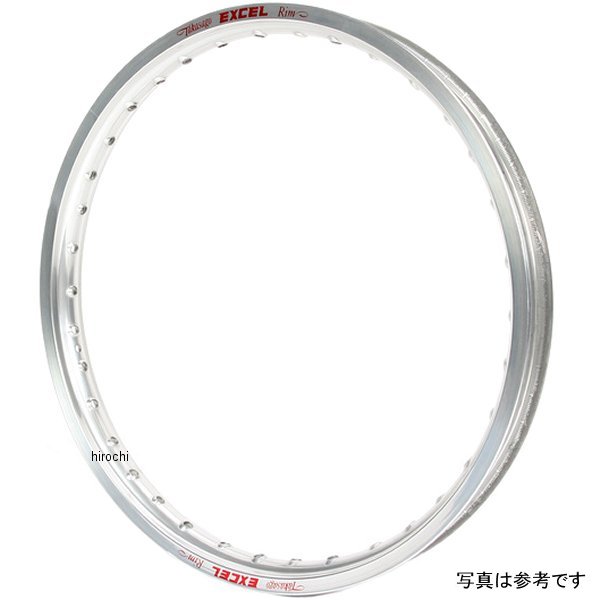 【USA在庫あり】 エキセル EXCEL アルミリム フロント 21X1.60 89年以降 ホンダ、ヤマハ、スズキ 36H シルバー RKICS408 HD店