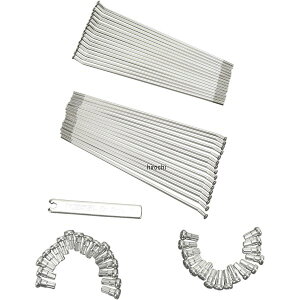 【USA在庫あり】 エキセル EXCEL スポークセット リア 18X2.15 94年-05年 KLX300R、KLX250R ステンレス XS8-22187 HD店