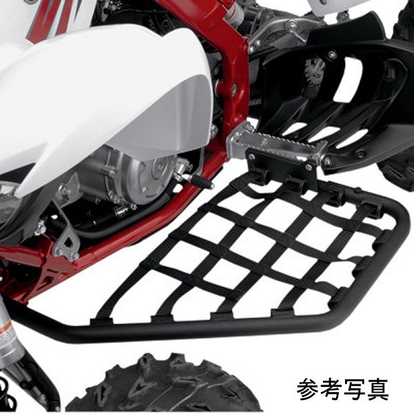 14年-18年 ヤマハ YFM700R Raptor 700R 13年 ヤマハ Raptor 700R 4x2 06年-12年 ヤマハ YFM700 Raptor 700 ・木の切り株、岩からライダーを守ります。・直径1インチ(25mm)の炭素鋼製チューブで製作されています。・高強度のポリプロピレン製ウェビングは、足を傷つけないように余分な安全マージンを提供します。・耐久性のために粉体塗装。54-4470楽天 HD店　