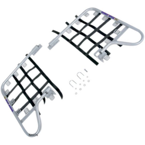 【USA在庫あり】 DGパフォーマンス DG Performance ヒールガード スチール 003年-15年 スズキ LT-Z400 シルバー/黒 D54-6405 HD店