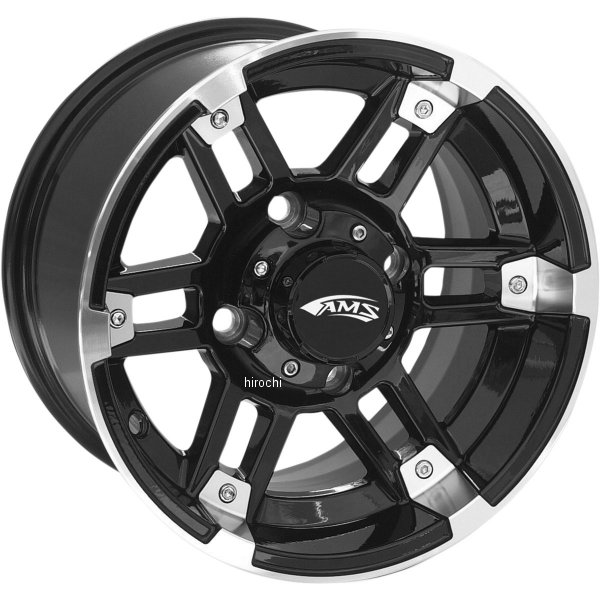 YAMAHA - 【USA在庫あり】 AMS ホイール ROLL'N 104 12X7 4/110 5+2 フロント 黒 0230-0632 HD