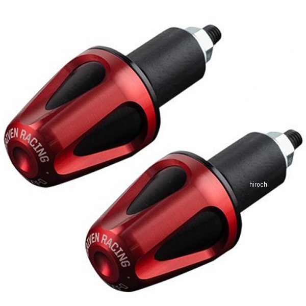 【USA在庫あり】 ドリブンレーシング Driven Racing バーエンド D-AXIS 赤/黒 0634-0356 HD店