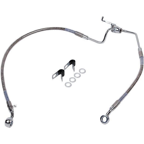 【USA在庫あり】 DRAG リア ブレーキライン ステンレス 標準長 04年-13年 XL 45499-04 1741-0876 HD店