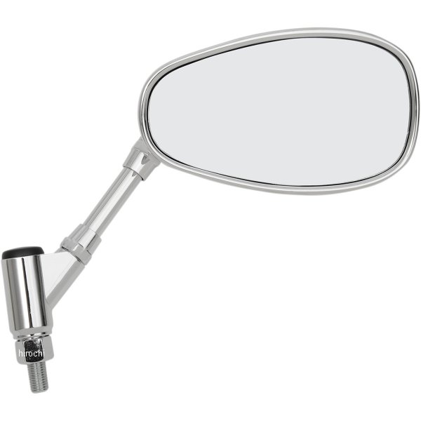 【USA在庫あり】 エムゴ EMGO ミラー ユーロ クローム10mm ヤマハ(右) 0640-0710 HD