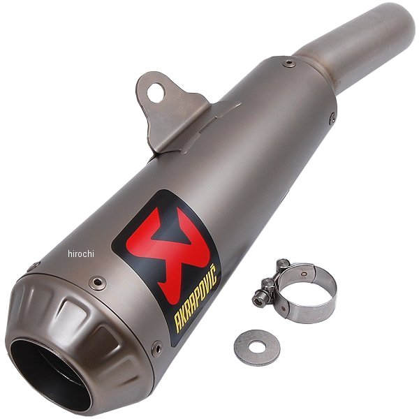 【メーカー在庫あり】 アクラポビッチ AKRAPOVIC スリップオンマフラー GPスタイル 15年以降 ニンジャ250SL チタン S-K2SO8-CUBT HD店